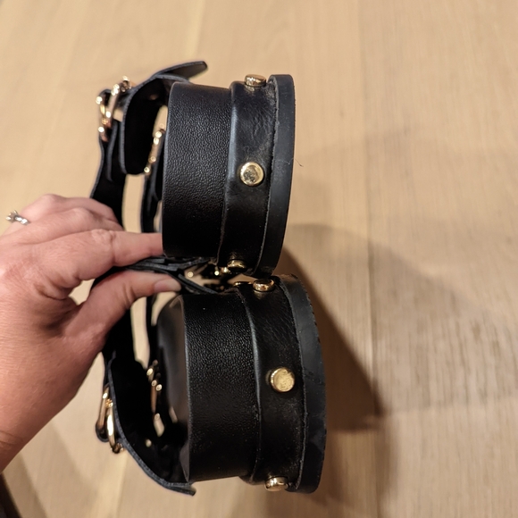 BCBGeneration Black Slide Sandals - Picture 5 of 9